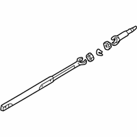 OEM 1998 Pontiac Firebird Steering Shaft Assembly - 26019936
