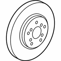 OEM Acura RDX Disk, Front Brake - 45251-STK-A20