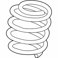 OEM 2016 Chevrolet Volt Front Coil Spring - 23145141