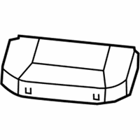 OEM 2010 Dodge Ram 3500 Seat Cushion Foam Left - 68050761AA