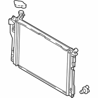 OEM Hyundai Genesis Radiator Assembly - 25310-B1250