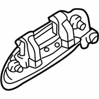 OEM 2002 Kia Spectra Outer Handle Assembly, Right - 0K2N172410XX