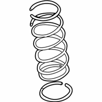 OEM 1998 Infiniti QX4 Front Coil Spring - 54010-0W002