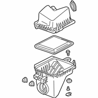 OEM Saturn Cleaner Asm, Air (W/ Intake Air Temperature Sensor) - 22678562