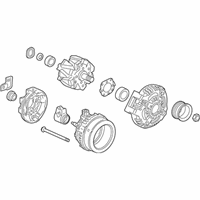OEM Acura RDX Alternator (Reman) (Denso) - 06311-5G0-505RM