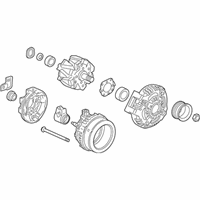 OEM 2017 Acura RDX Alternator (Reman) (Denso) - 06311-5G0-505RM