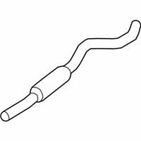 OEM 2015 BMW 320i Exhaust Pipe - 18-30-7-627-144