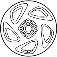 OEM 1998 Toyota Corolla Wheel, Alloy - 42611-02140