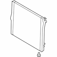 OEM BMW X6 Radiator - 17-11-8-654-431