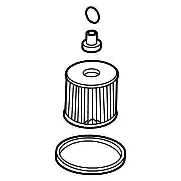 OEM Hyundai Oil Filter - 26350-2J000
