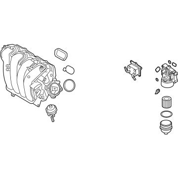 OEM 2022 Hyundai Kona FILTER MODULE ASSY-OIL - 263A0-2J400