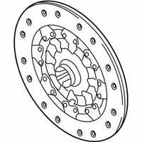 OEM BMW 335i Clutch Plate - 21-20-7-526-516