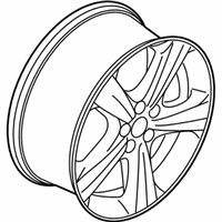 OEM 2015 Lincoln MKC Wheel, Alloy - EJ7Z-1007-A