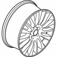 OEM 2018 Lincoln MKC Wheel, Alloy - EJ7Z-1007-N