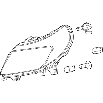 OEM 2020 Ram ProMaster 3500 Headlamp - 4725944AK
