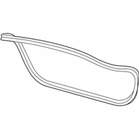 OEM Lincoln MKS Weatherstrip - AA5Z-5443720-A