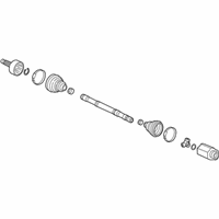 OEM 2021 Honda Clarity Shaft Assembly, R Drive - 44305-TRW-A01