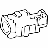 OEM 2000 Saturn LS2 Lock Housing - 21019793