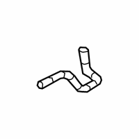 OEM Lexus RX350L Hose, Water - 87245-48G20