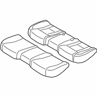 OEM 2020 Kia K900 Seat Cushion Pad - 89100J6CC0RJ1
