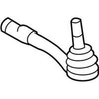 OEM 2016 BMW 535d Steering Tie Rod End Left - 32-10-6-784-790