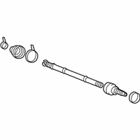 OEM 2003 Hyundai Sonata Joint & Shaft Kit-Front Axle W - 49508-38K00