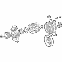 OEM 2011 Lexus IS F Alternator Compatible - 27060-38060