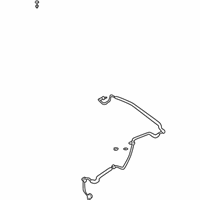 OEM Toyota Prius Pipe, Cooler Refrigerant Liquid, A - 88716-47060