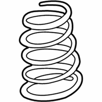 OEM 1997 Toyota Camry Coil Spring - 48131-33770