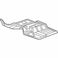 OEM Ram Pan-Front Floor - 68268050AD