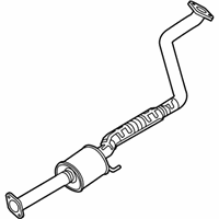 OEM Kia Forte Center Muffler Assembly - 28650A7400