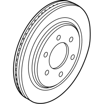 OEM 2021 Ford F-150 ROTOR ASY - BRAKE - ML3Z-2C026-B