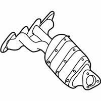 OEM 1998 Nissan Frontier Exhaust Manifold With Catalytic Converter Passenger Side - 14002-3S610