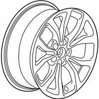 OEM 2014 Cadillac ATS Wheel - 22921896