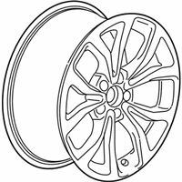 OEM 2013 Cadillac ATS Wheel - 22921894