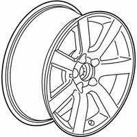 OEM 2013 Cadillac ATS Wheel - 22921890