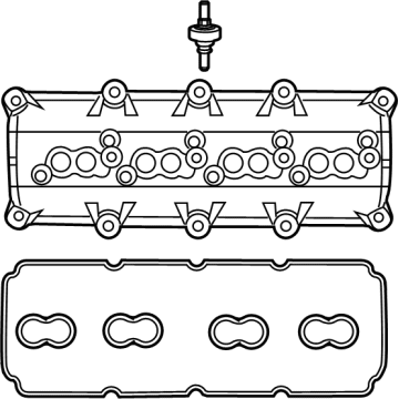 OEM Jeep Wrangler Valve Cover - 68360666AD