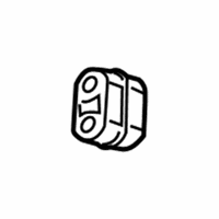 OEM Cadillac XTS Center Pipe Insulator - 13276148