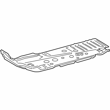 OEM 2022 Lexus NX250 PAN, FR FLOOR, LH - 58112-78010