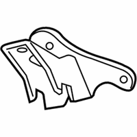 OEM 2004 Dodge Dakota Bracket-Engine Mount - 52021840AA