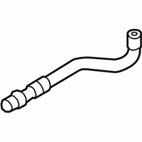 OEM 2012 BMW X6 Radiator Return Line - 32-41-6-792-490