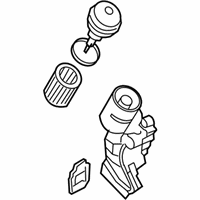 OEM 2005 BMW X3 Support With Oil Filter - 11-42-1-713-838