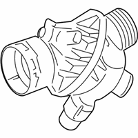 OEM 2015 BMW 335i Engine Coolant Thermostat - 11-53-7-598-865