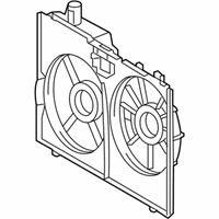 OEM 2007 Lexus RX350 Shroud, Fan - 16711-0P110