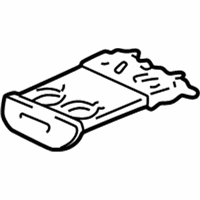 OEM Toyota Tacoma Cup Holder - 66990-04010-E0