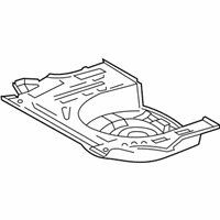 OEM Toyota Prius Rear Floor Pan - 58311-47900