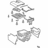 OEM 2020 Toyota Tundra Console Assembly - 58910-0C311-C0