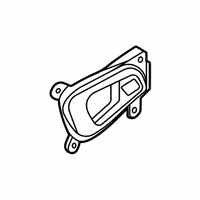 OEM 2022 Kia Soul Door Inside Handle Assembly - 82610K0000SVH