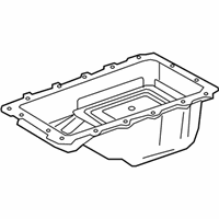 OEM 1997 Ford E-150 Econoline Oil Pan - F65Z-6675-CB