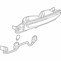 OEM Cadillac CTS Back Up Lamp - 22858645